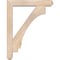 Ekena Millwork Imperial Craftsman Smooth Bracket w/ Offset Brace, Douglas Fir, 5 1/2"W x 28"D x 36"H BKT0604X28X36IMP04SDF - alternate 2